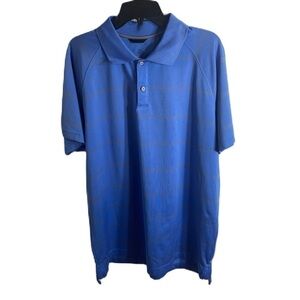 Zero Restrictions Blue Polo Shirt XL Men’s Short Sleeve